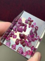 Compact Power: 47.00ct Afghan Ruby Rough Lot with Strong Color Shape Balance - Image 2
