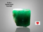 42.45ct Swat Emerald Crystal – Rare Large with Rich Natural Green