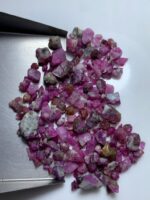 229.75ct Ruby Rough Lot – Natural Uncut Red Gemstones (14x10x8mm Avg.) - Image 5