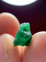 Natural 3.65ct Emerald Crystal from Swat – Precision Cut & Deep Green Hue - Image 7