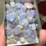 Natural 98.20 ct Afghan Hackmanite Rough Lot – Rare Color-Changing Gemstone Parcel