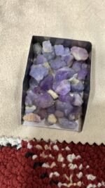 Natural 98.20 ct Afghan Hackmanite Rough Lot – Rare Color-Changing Gemstone Parcel - Image 2