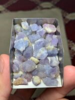 Natural 98.20 ct Afghan Hackmanite Rough Lot – Rare Color-Changing Gemstone Parcel - Image 11