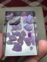 49.47 Ct Afghan Hackmanite Rough Lot – Rare Natural Color-Changing Gemstones - Image 11