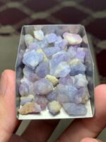 Natural 98.20 ct Afghan Hackmanite Rough Lot – Rare Color-Changing Gemstone Parcel - Image 14