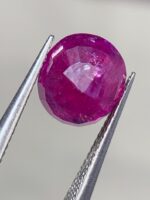 3.05ct Oval Ruby from Afghanistan – Natural Red Gemstone (8x7x5mm) - Image 5