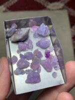 49.47 Ct Afghan Hackmanite Rough Lot – Rare Natural Color-Changing Gemstones - Image 9