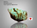43.45 Carat Natural Emerald Crystal from Laghman, Afghanistan – Untreated Green Beryl Specimen