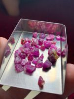 Power in Raw Form: 39.80ct Afghan Ruby Rough Lot Overview - Image 7