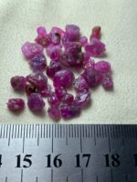Power in Raw Form: 39.80ct Afghan Ruby Rough Lot Overview - Image 10