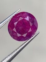 3.05ct Oval Ruby from Afghanistan – Natural Red Gemstone (8x7x5mm) - Image 10