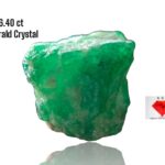 6.40ct Swat Emerald Crystal: Rare Pakistan Gemstone