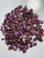 169.15ct Ruby Rough Lot – Natural Uncut Red Gemstones (11x9x6mm Avg.) - Image 4
