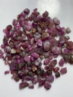 169.15ct Ruby Rough Lot – Natural Uncut Red Gemstones (11x9x6mm Avg.) - Image 5