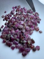 169.15ct Ruby Rough Lot – Natural Uncut Red Gemstones (11x9x6mm Avg.) - Image 8
