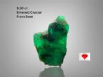 Natural Splendor: 8.20 Carat Emerald Crystal from Swat
