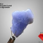 Beautiful 34.45ct Hackmanite Crystal from Afghanistan