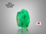 2.00 ct Swat Emerald Crystal — Refined Detail in a Natural Form