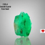 2.00 ct Swat Emerald Crystal — Refined Detail in a Natural Form