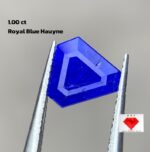 1.00ct Royal Blue Hauyne Gemstone - Collector's Stone
