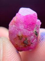 12.00ct Afghan Ruby Crystal – Exceptional Size & Natural Red Beauty (14.37 x 10.22 x 9.00mm) - Image 2