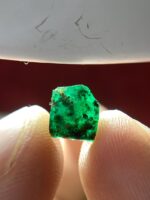 1.71ct Swat Emerald Crystal – Untreated Natural Green Gemstone (7.00 x 6.93 x 4.20 mm) - Image 3