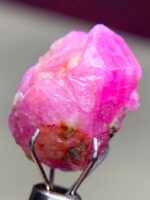 12.00ct Afghan Ruby Crystal – Exceptional Size & Natural Red Beauty (14.37 x 10.22 x 9.00mm) - Image 4