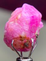 12.00ct Afghan Ruby Crystal – Exceptional Size & Natural Red Beauty (14.37 x 10.22 x 9.00mm) - Image 5