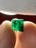 1.71ct Swat Emerald Crystal – Untreated Natural Green Gemstone (7.00 x 6.93 x 4.20 mm) - Image 9