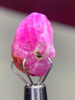 12.00ct Afghan Ruby Crystal – Exceptional Size & Natural Red Beauty (14.37 x 10.22 x 9.00mm) - Image 9