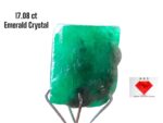 Swat Valley Wonder: 17.08ct Emerald Crystal of Natural Brilliance