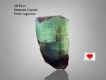 Exquisite 33.70ct Laghman Emerald Crystal – A Gem of Remarkable Dimensions and Rarity