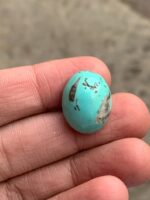 Exquisite 20.75 ct Afghan Turquoise Cabochon – 21.17 × 16.85 × 9.60 mm - Image 2