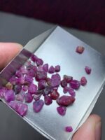 32.65ct Afghan Ruby Rough Lot – Premium Natural Crystals (Avg. Size: 10.38×6.23×5.47 mm) - Image 3