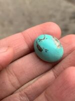 Exquisite 20.75 ct Afghan Turquoise Cabochon – 21.17 × 16.85 × 9.60 mm - Image 5