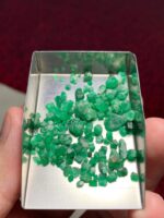 Rough Lot Spotlight: 31.80 ct Swat Emerald Crystal Parcel - Image 5