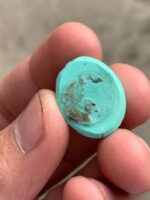 Exquisite 20.75 ct Afghan Turquoise Cabochon – 21.17 × 16.85 × 9.60 mm - Image 7