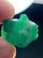 13.85ct Swat Emerald Crystal: Natural Green Beauty in Raw Form - Image 8