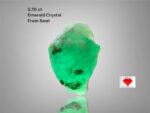 5.70ct Swat Emerald crystal – Rare Natural Gemstones (14.33×10.00×6.23mm)
