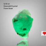 5.70ct Swat Emerald crystal – Rare Natural Gemstones (14.33×10.00×6.23mm)