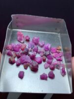 32.65ct Afghan Ruby Rough Lot – Premium Natural Crystals (Avg. Size: 10.38×6.23×5.47 mm) - Image 4