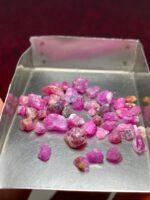 32.65ct Afghan Ruby Rough Lot – Premium Natural Crystals (Avg. Size: 10.38×6.23×5.47 mm) - Image 9