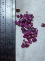 32.65ct Afghan Ruby Rough Lot – Premium Natural Crystals (Avg. Size: 10.38×6.23×5.47 mm) - Image 10