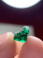 2.11ct Swat Emerald Crystal – Natural Untreated Green Gemstone (6.55 x 8.03 x 6.42 mm) - Image 7