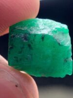 12.85ct Swat Emerald Crystal: Rich Green Natural Beryl - Image 8