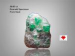 Swat Emerald Specimen: 38.65 ct Green Gemstone