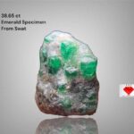Swat Emerald Specimen: 38.65 ct Green Gemstone