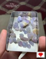 45.90ct Afghan Hackmanite Rough Lot – Natural Beauty in Every Crystal