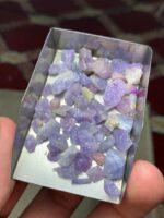 Rare 51.40 ct Afghan Hackmanite Rough Lot – Natural Violet Crystal - Image 4