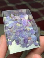 Rare 51.40 ct Afghan Hackmanite Rough Lot – Natural Violet Crystal - Image 5